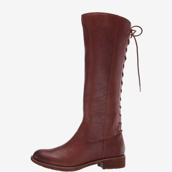 Sofft Sharnell II Leather Lace-Up Waterproof Tall Boots - Picture 4 of 16